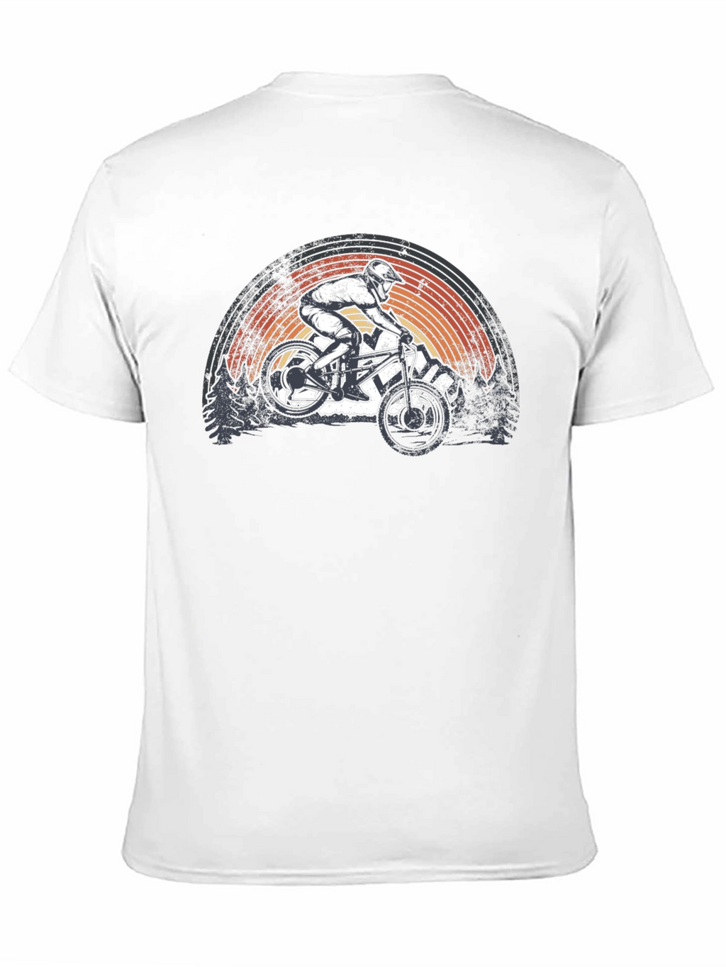 Mountain Bike Rider Graphic Tee