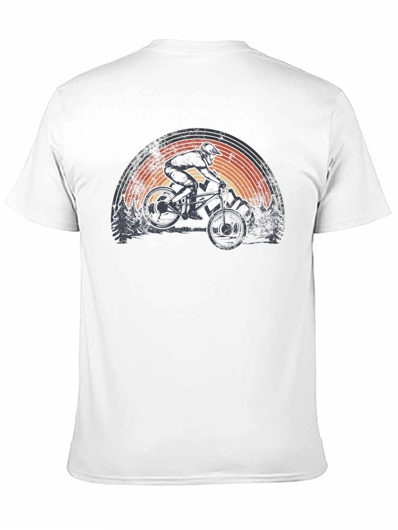 Mountain Bike Rider Graphic Tee