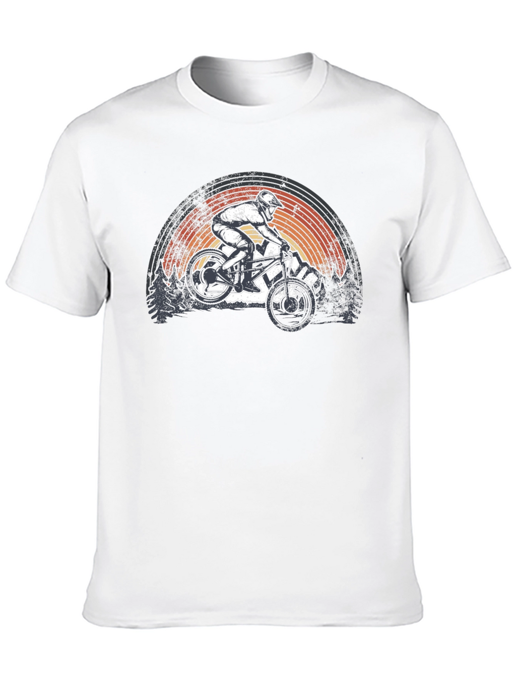 Mountain Bike Rider Graphic Tee