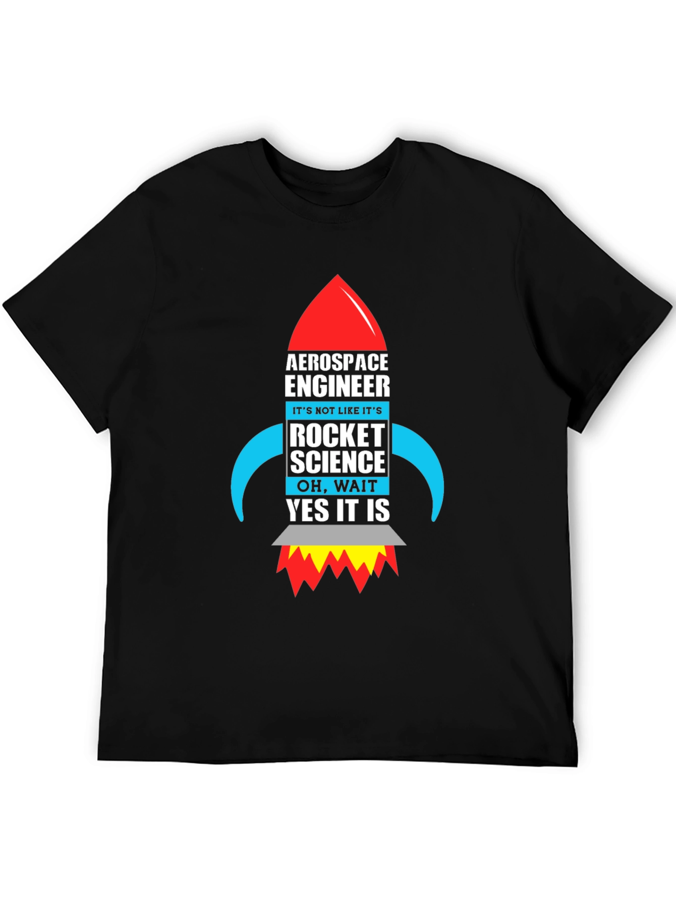Aerospace Engineer Rocket Science Graphic T-Shirt