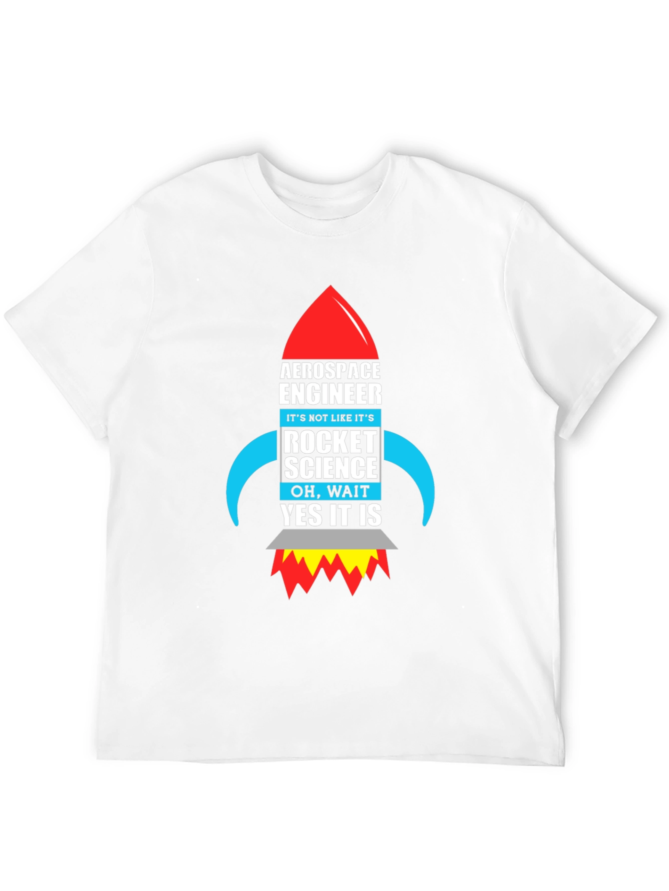 Aerospace Engineer Rocket Science Graphic T-Shirt
