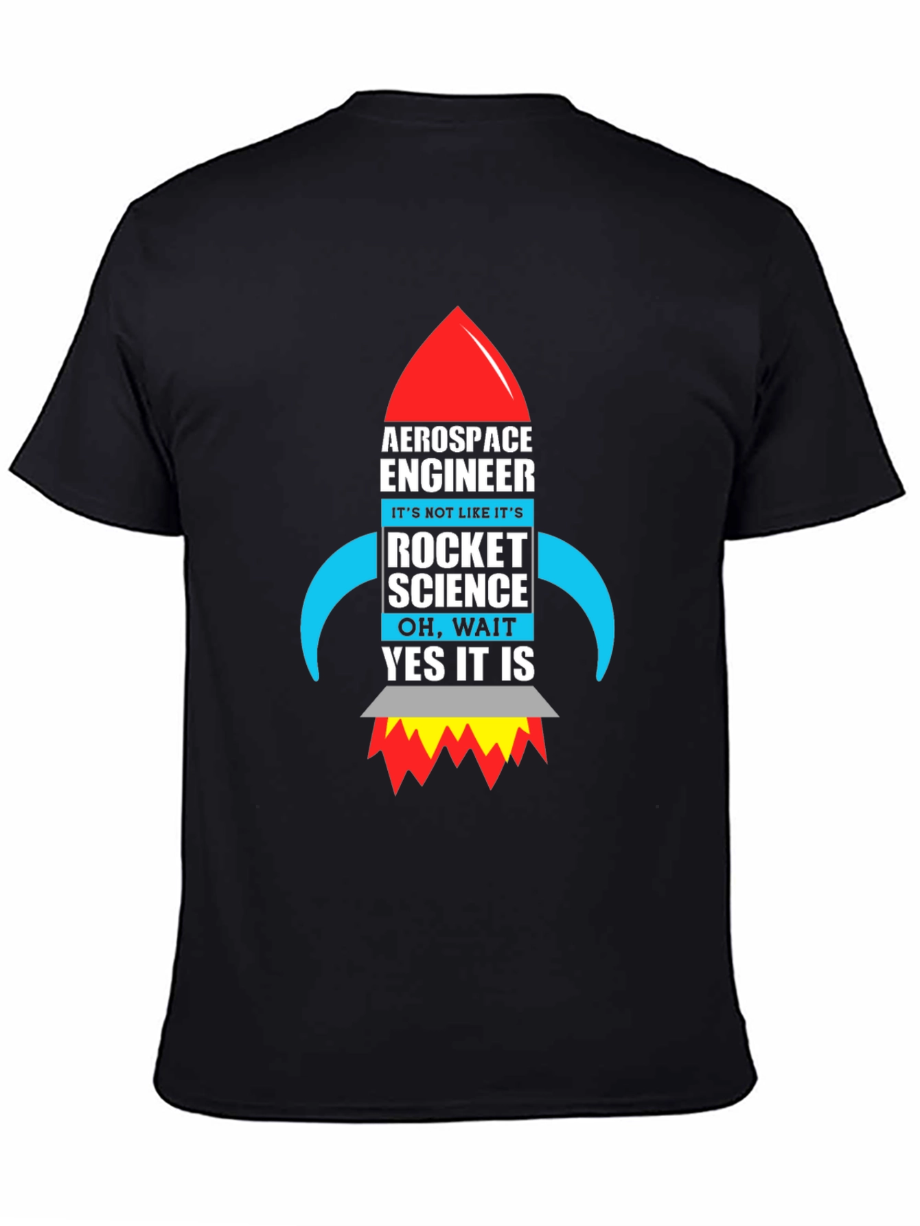 Aerospace Engineer Rocket Science Graphic T-Shirt