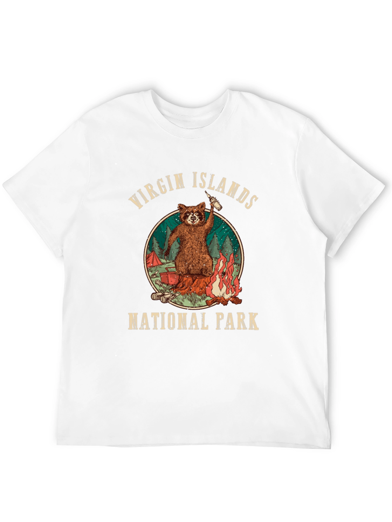 Virgin Islands National Park Raccoon T-Shirt