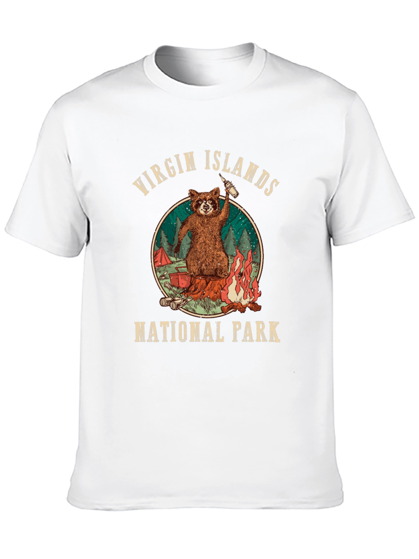 Virgin Islands National Park Raccoon T-Shirt