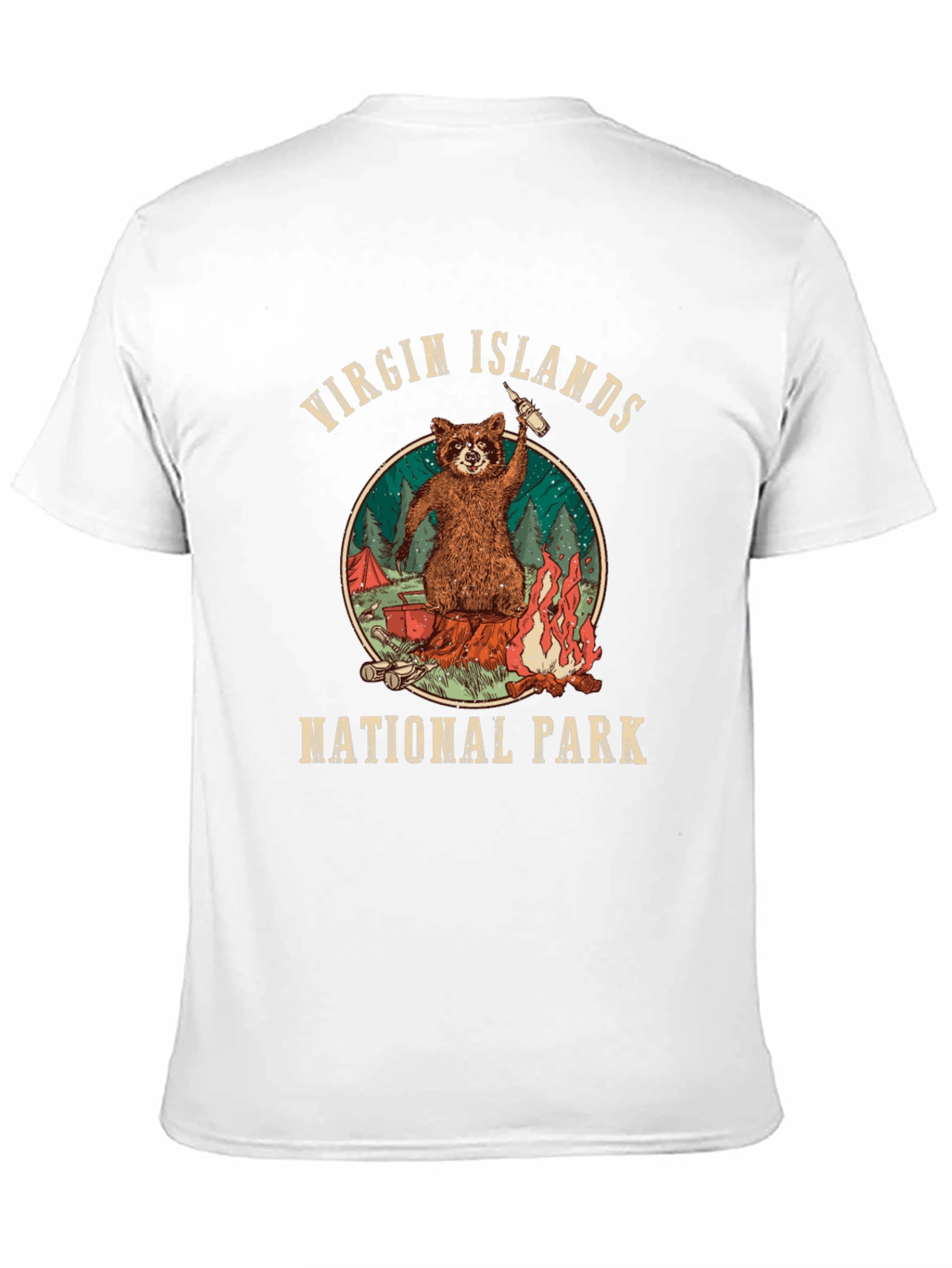 Virgin Islands National Park Raccoon T-Shirt