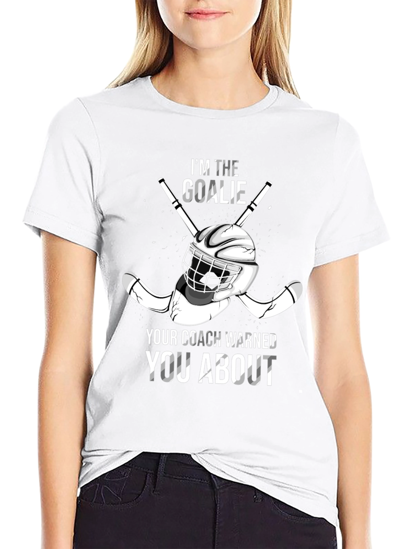Im The Goalie Hockey T-Shirt