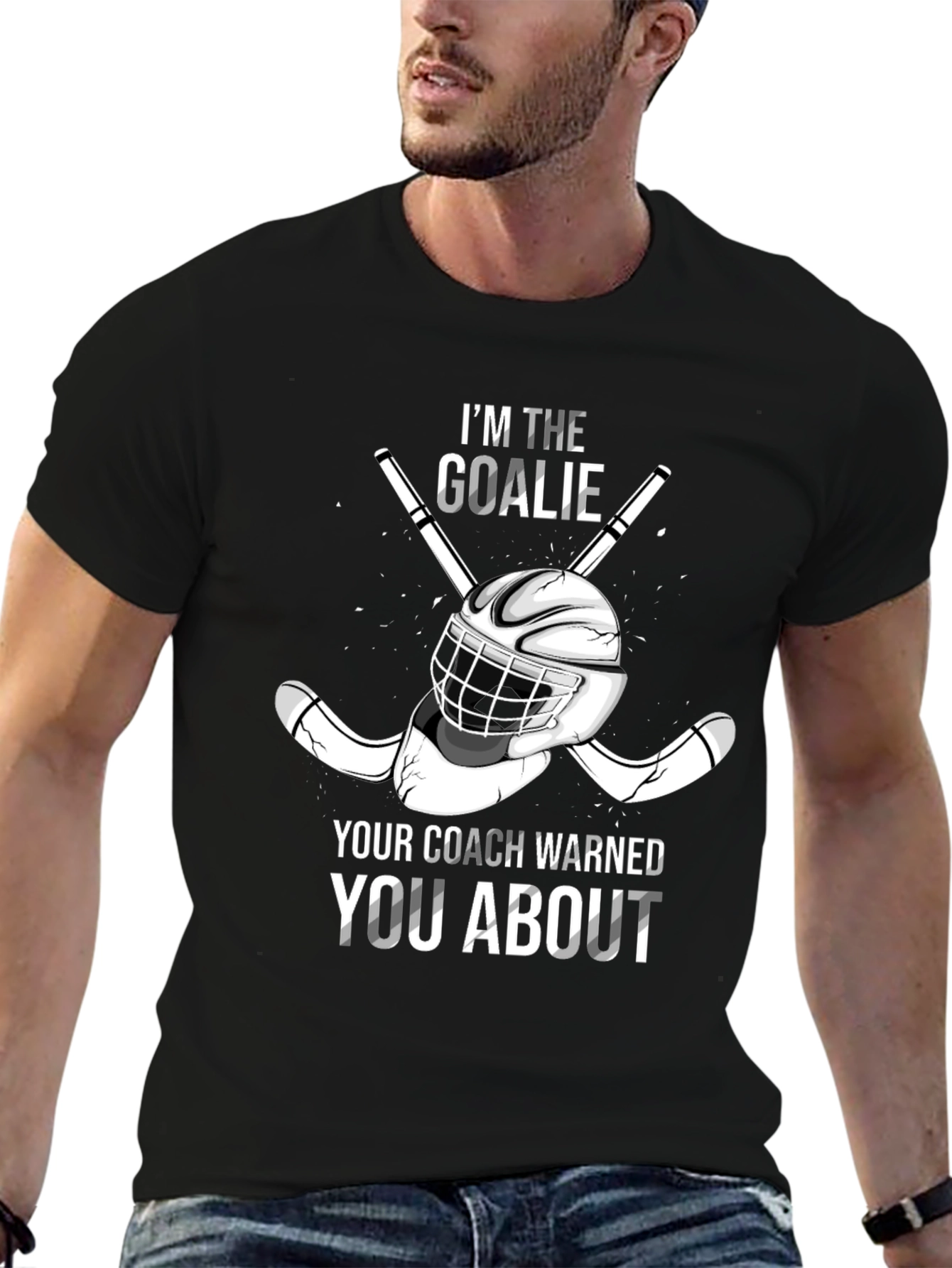 Im The Goalie Hockey T-Shirt