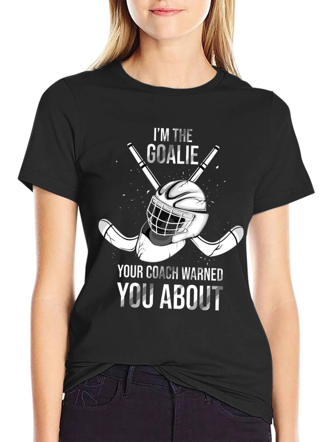 Im The Goalie Hockey T-Shirt