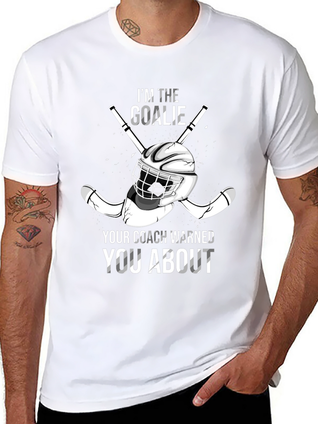 Im The Goalie Hockey T-Shirt