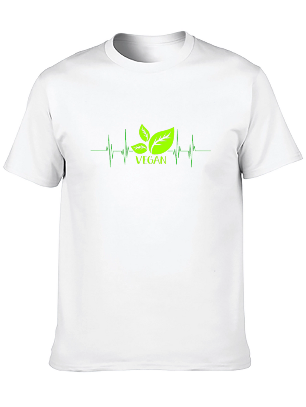 Vegan Heartbeat T-Shirt - Plant-Based Lifestyle