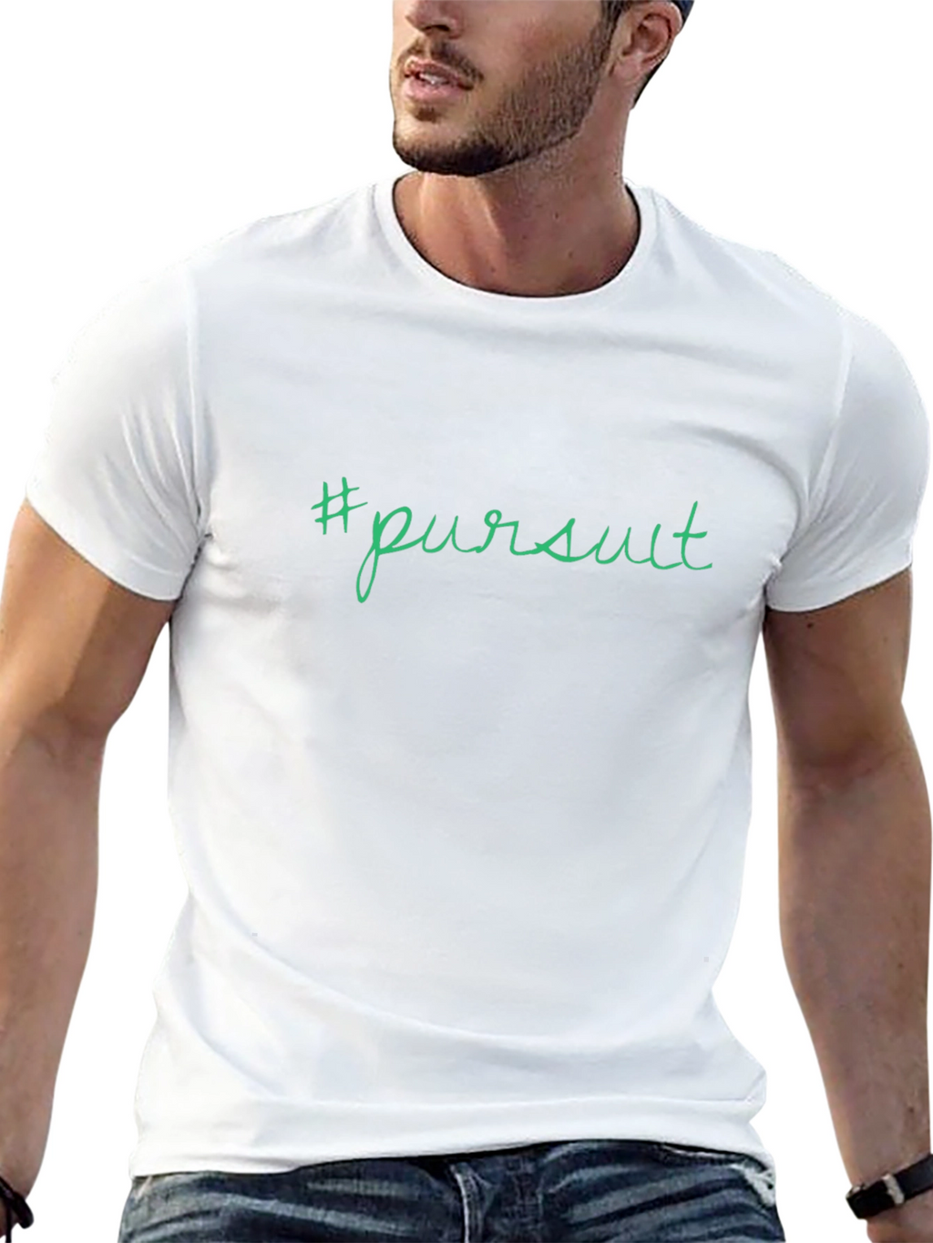 Pursuit Tee - Stylish Black T-Shirt