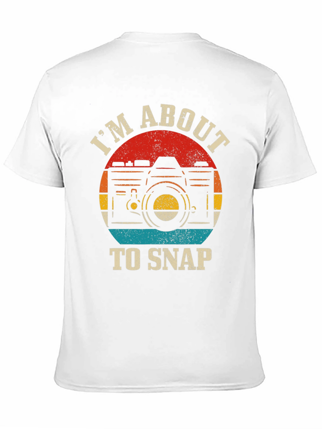 Retro Camera T-Shirt - Im About To Snap