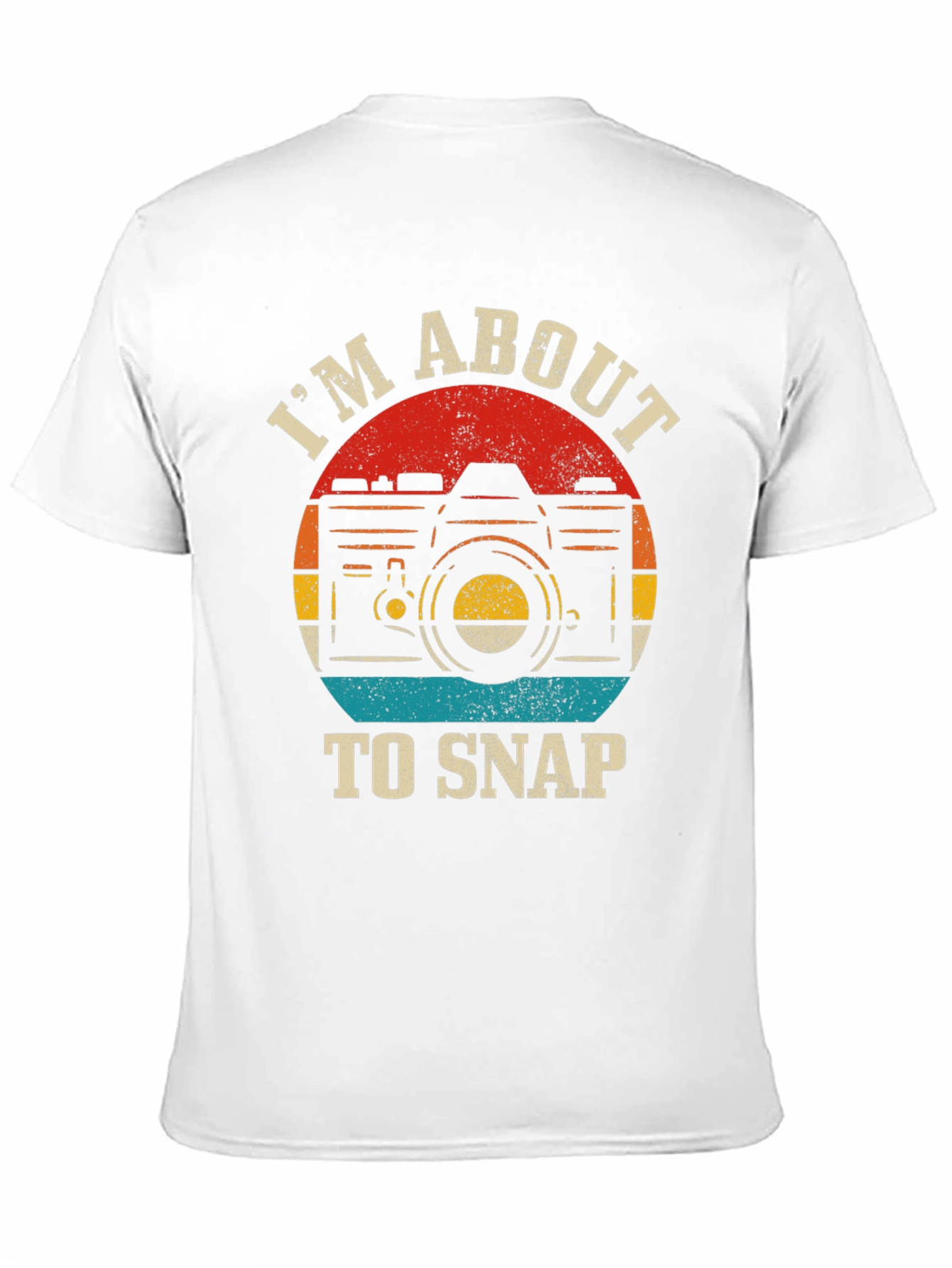 Retro Camera T-Shirt - Im About To Snap