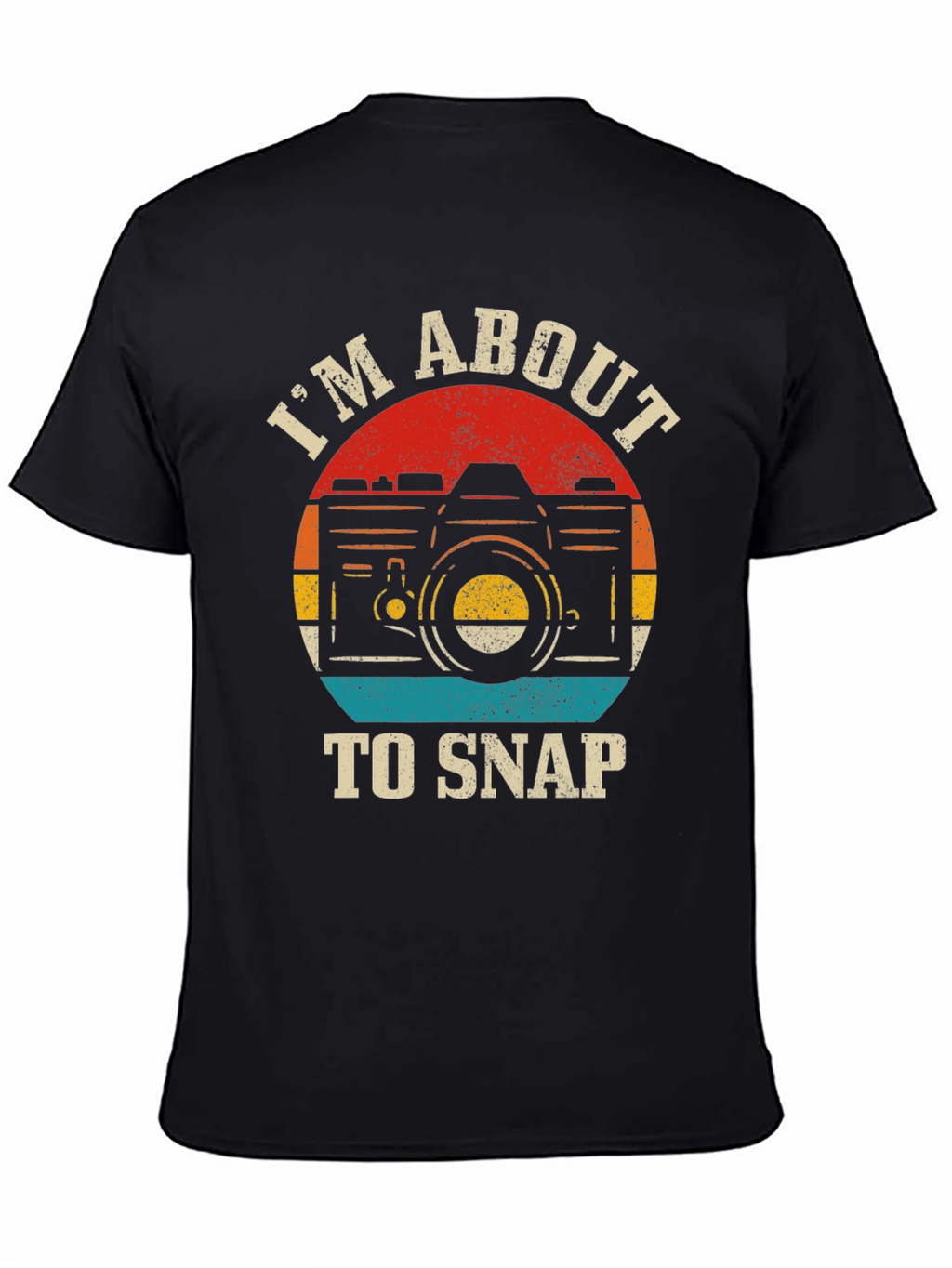 Retro Camera T-Shirt - Im About To Snap