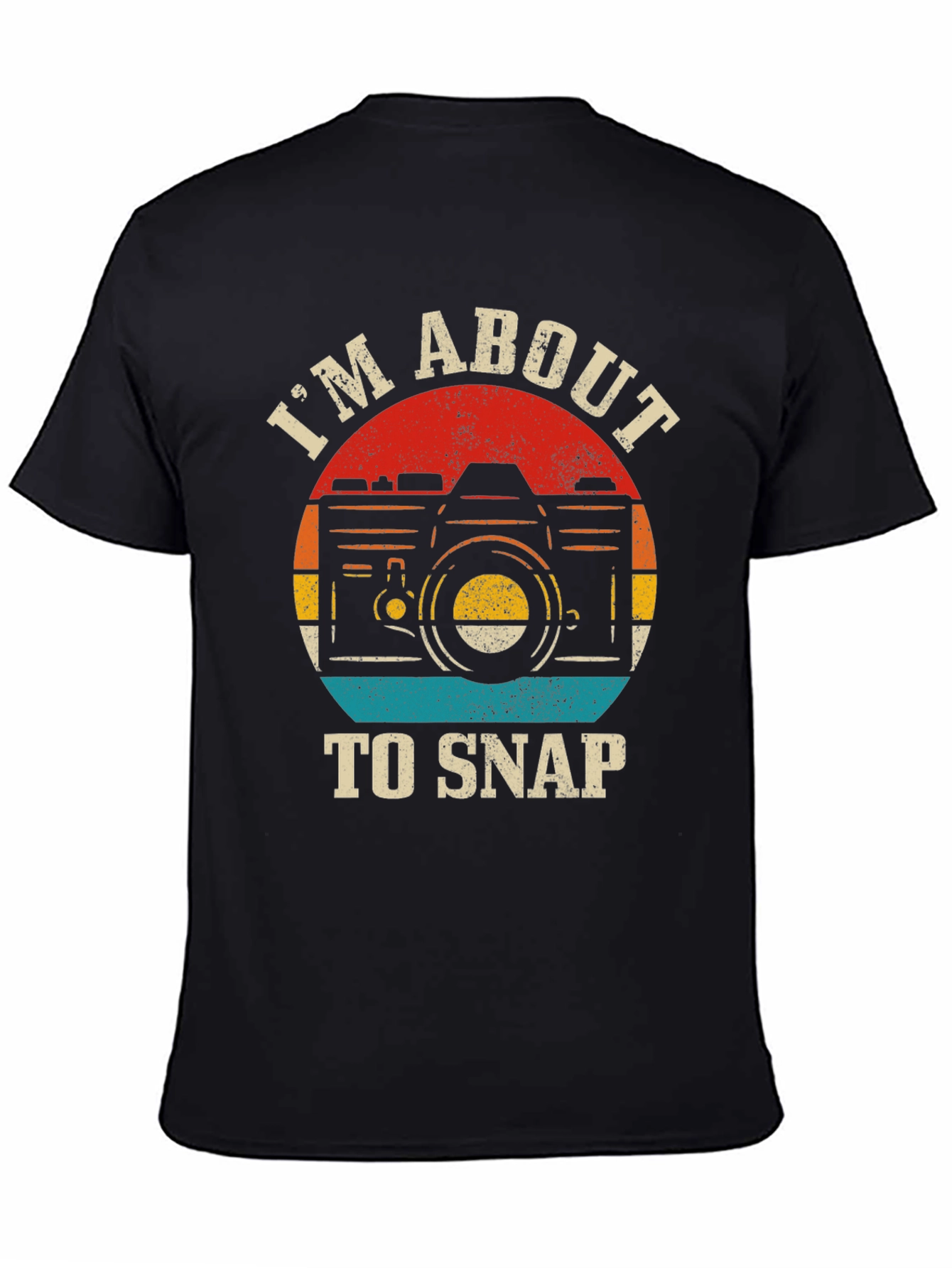 Retro Camera T-Shirt - Im About To Snap
