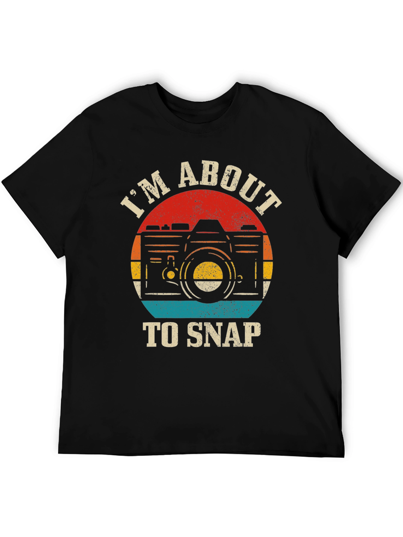 Retro Camera T-Shirt - Im About To Snap
