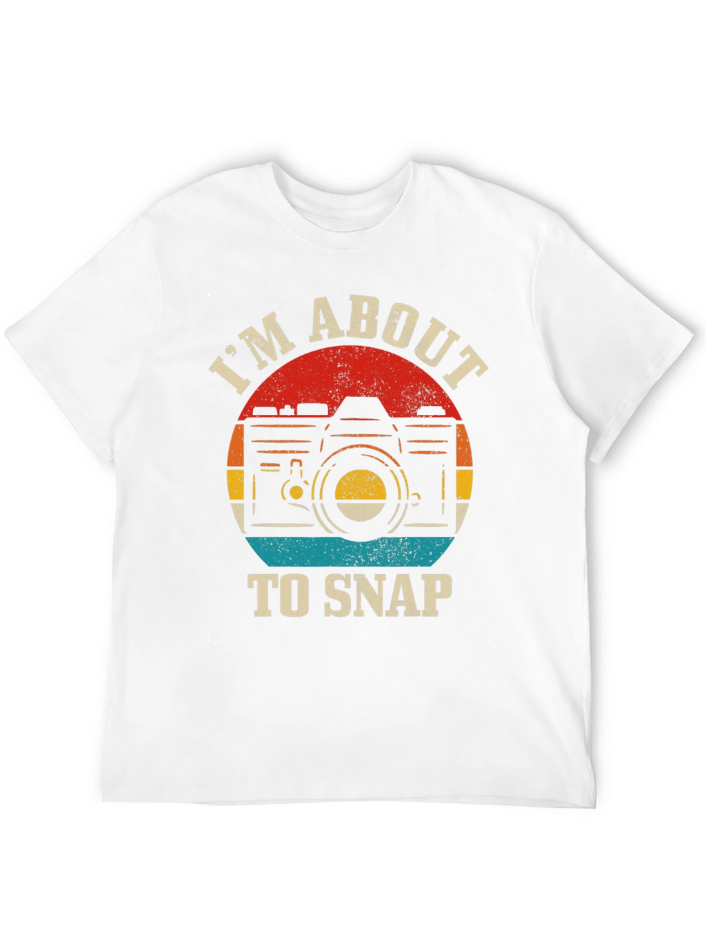 Retro Camera T-Shirt - Im About To Snap