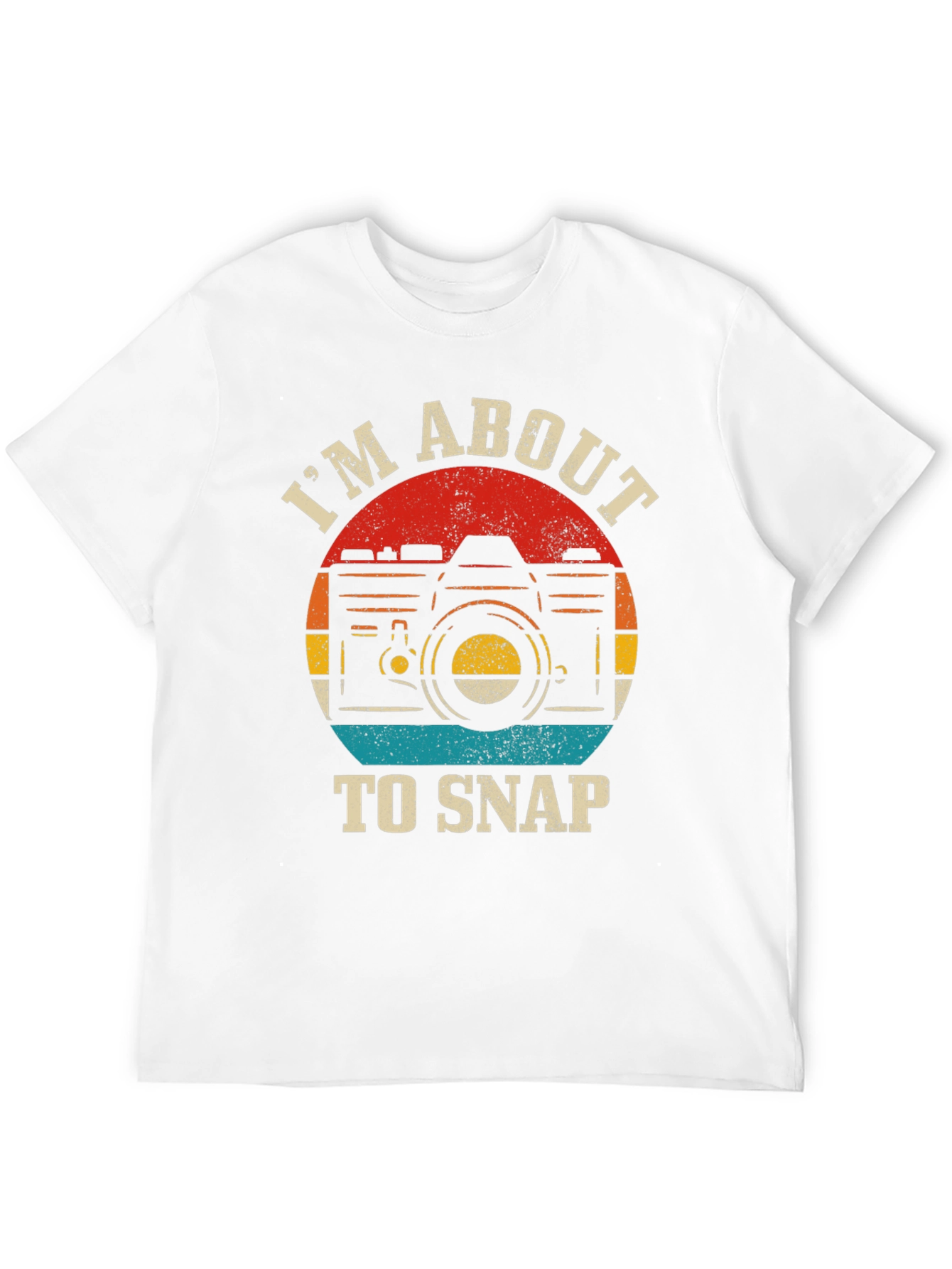 Retro Camera T-Shirt - Im About To Snap