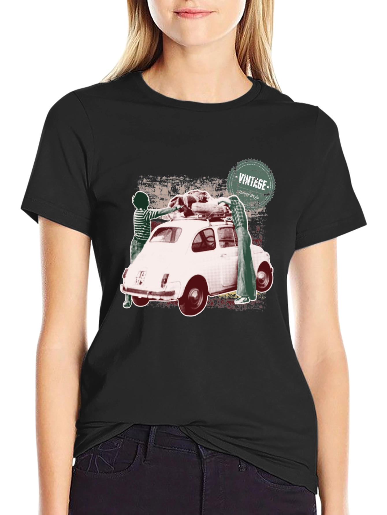 Vintage Italian Car T-Shirt