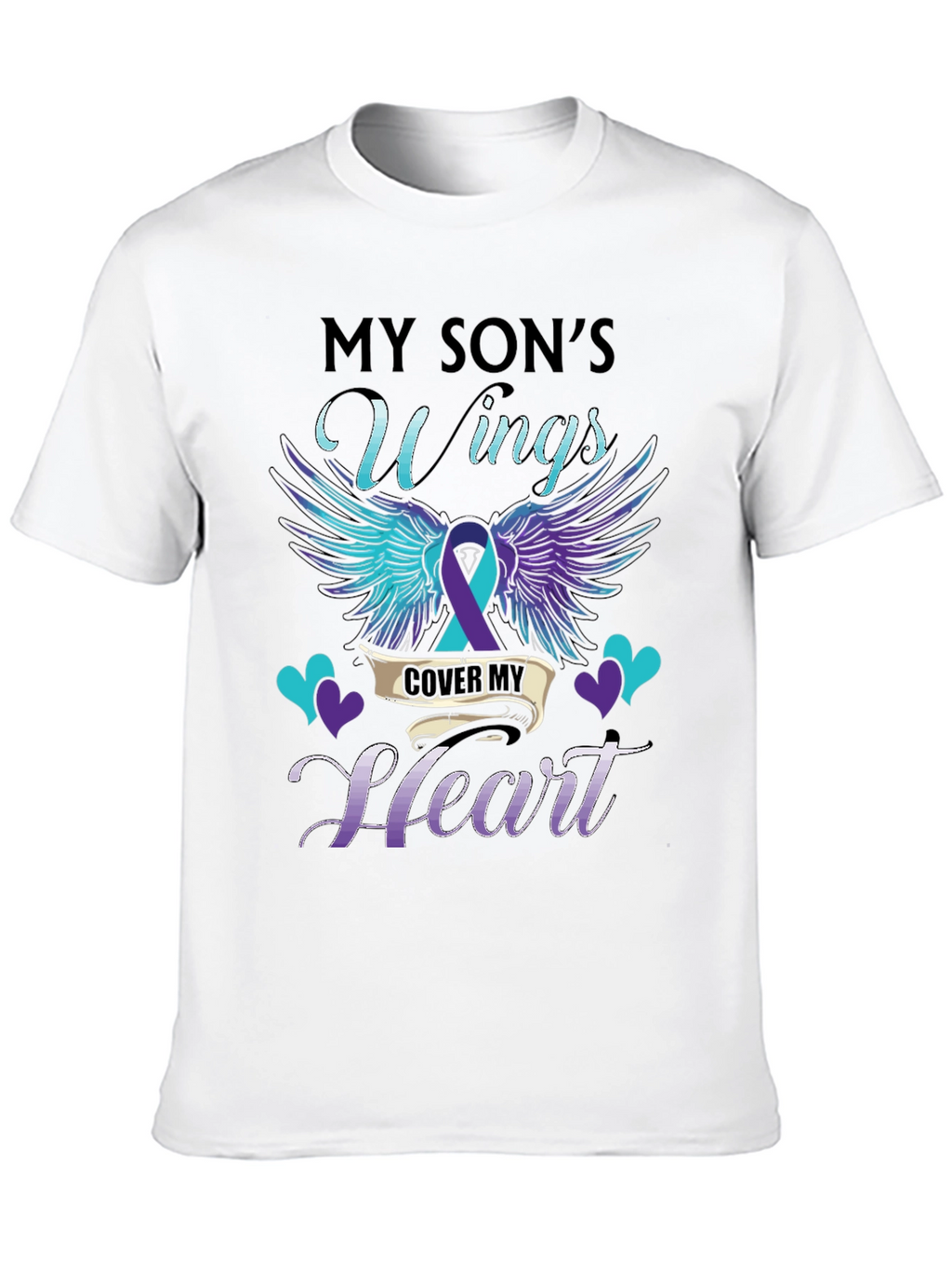 My Sons Wings Cover My Heart T-Shirt