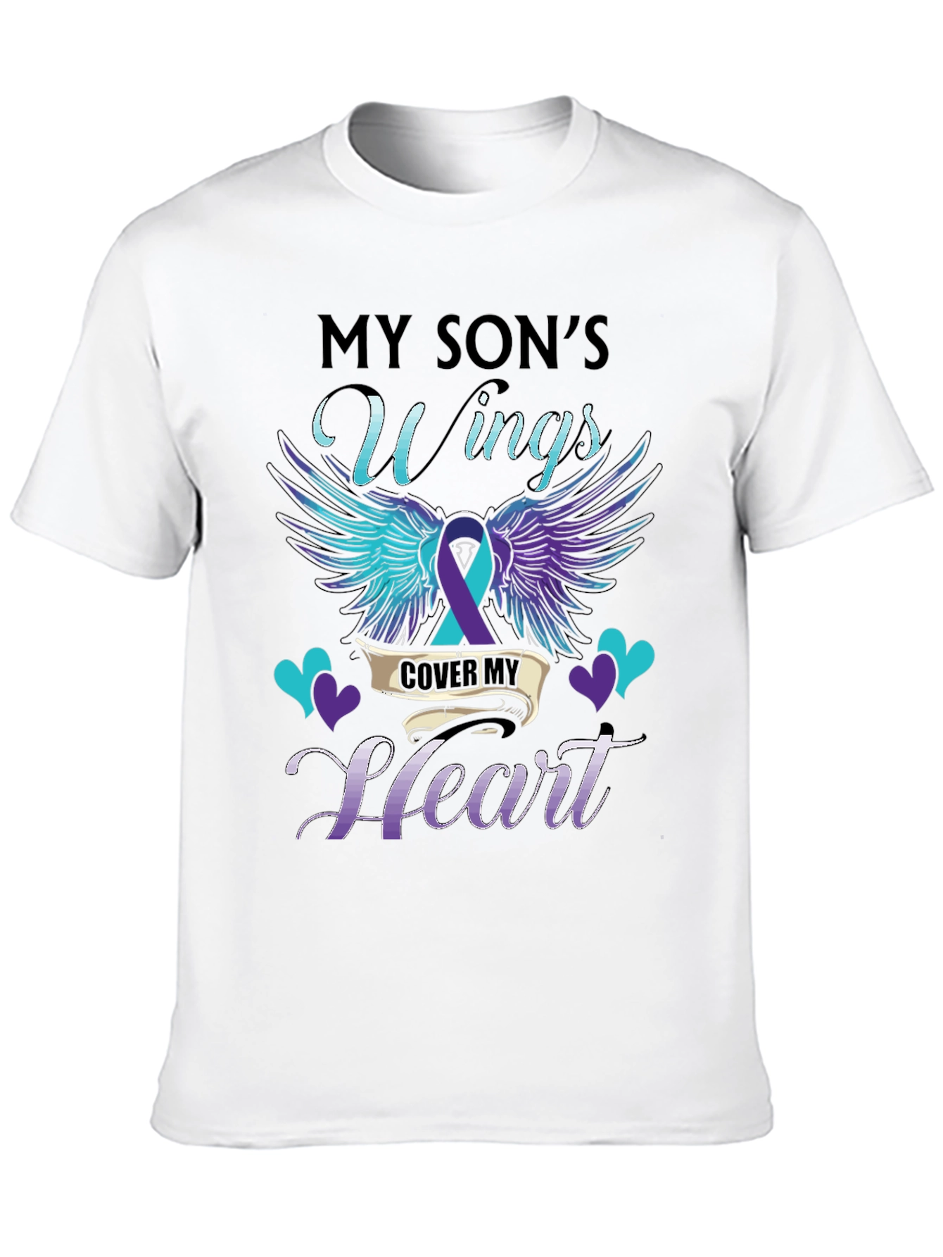 My Sons Wings Cover My Heart T-Shirt