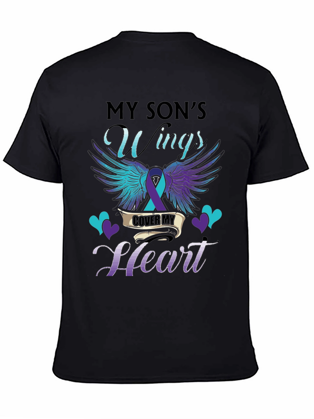 My Sons Wings Cover My Heart T-Shirt