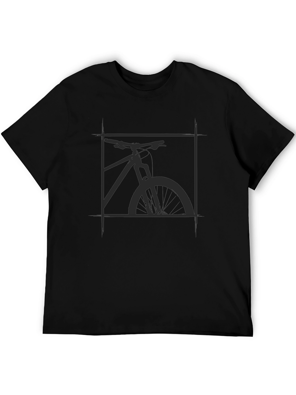 Black Bicycle Graphic Tee
