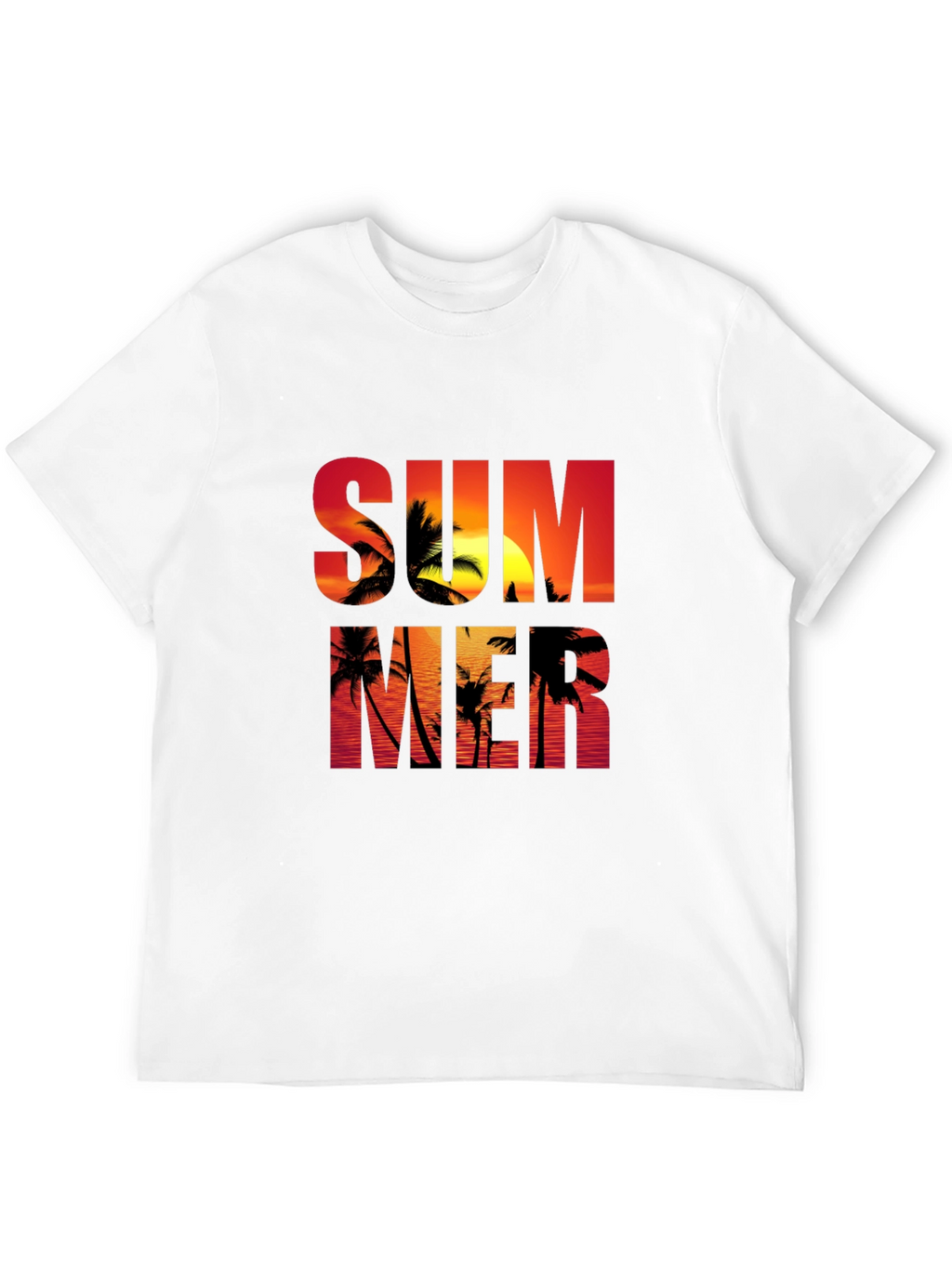 Summer Sunset Graphic T-Shirt
