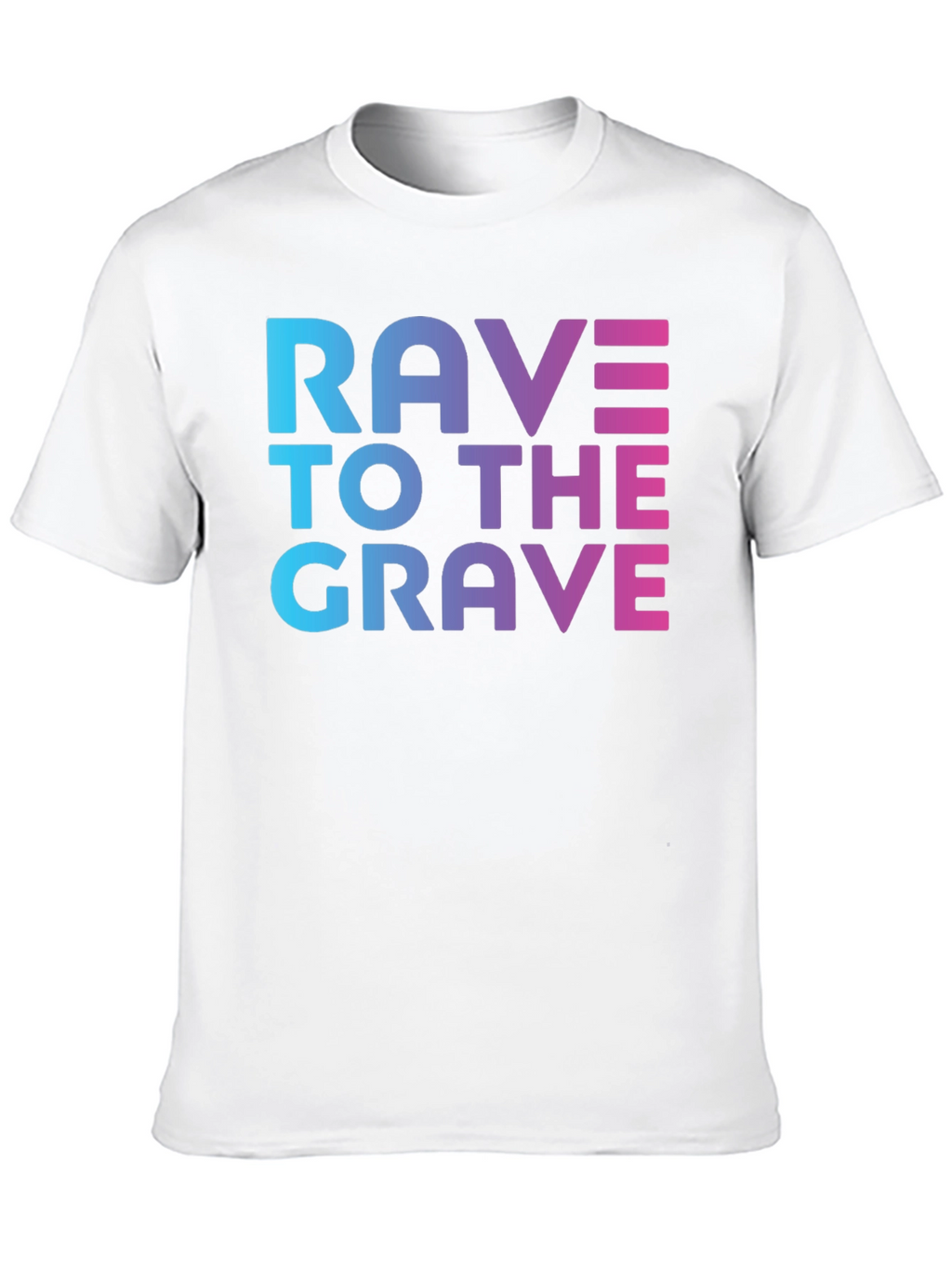 Rave To The Grave Graphic Tee - Black
