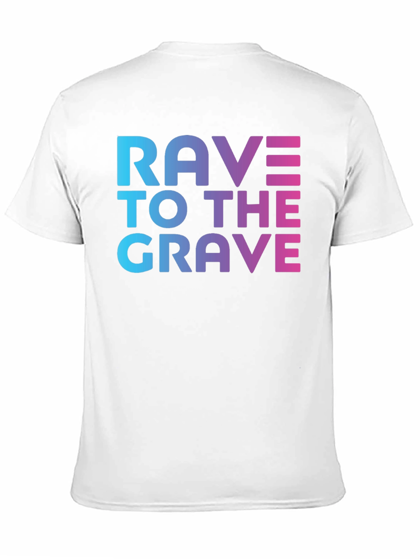 Rave To The Grave Graphic Tee - Black