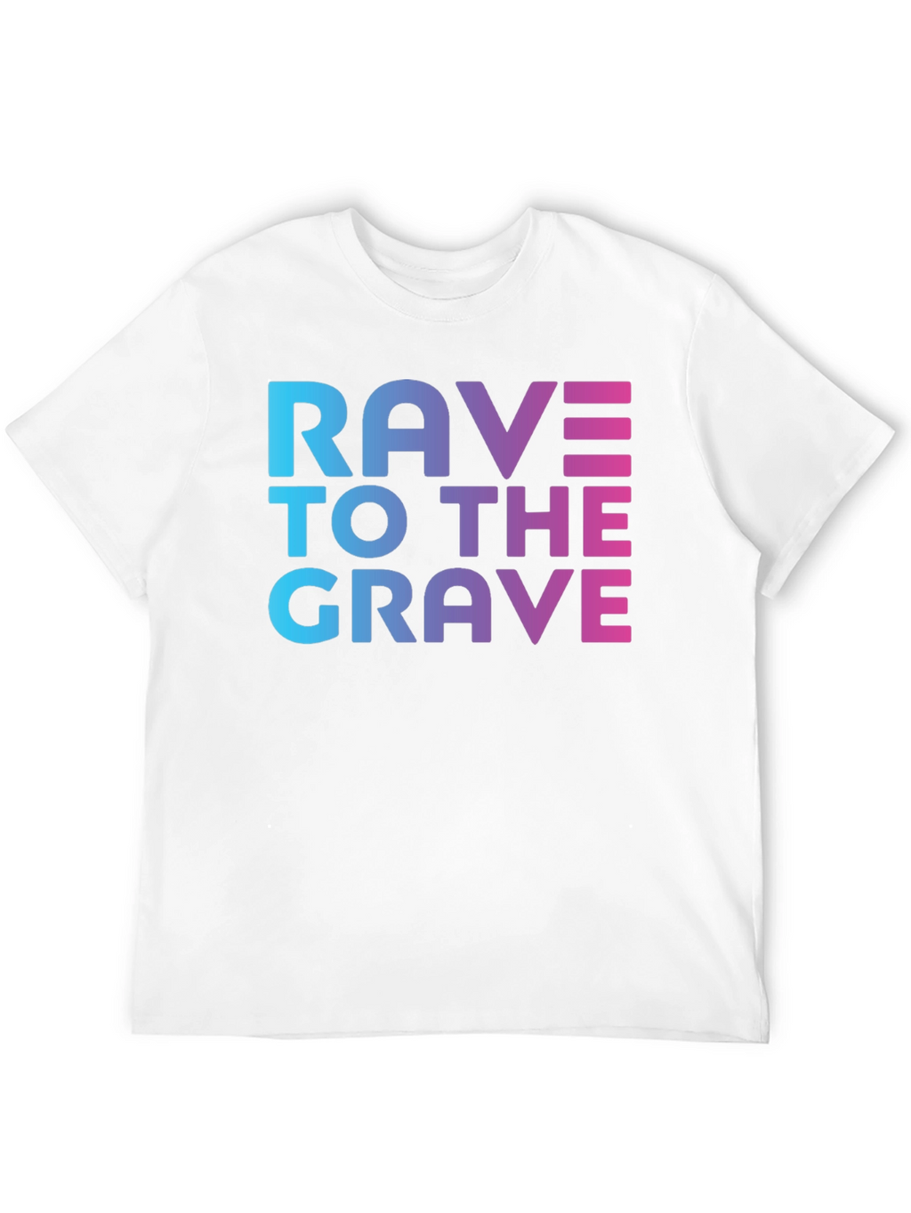 Rave To The Grave Graphic Tee - Black