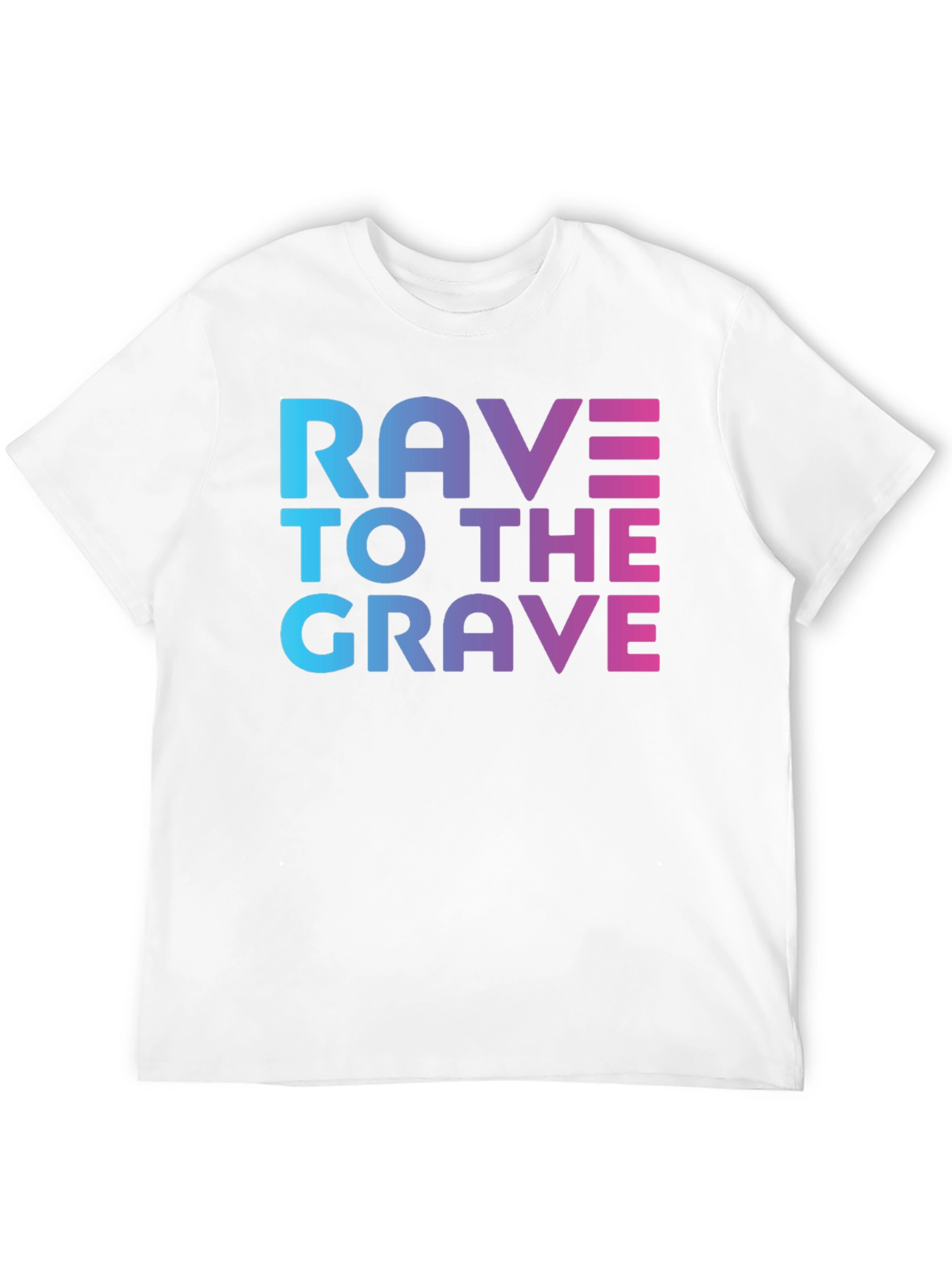 Rave To The Grave Graphic Tee - Black
