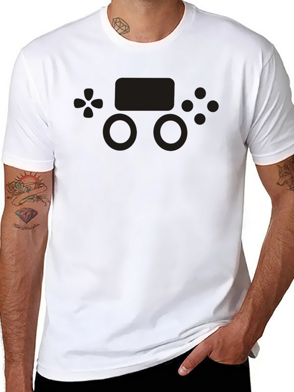 Retro Gamer Black Tee
