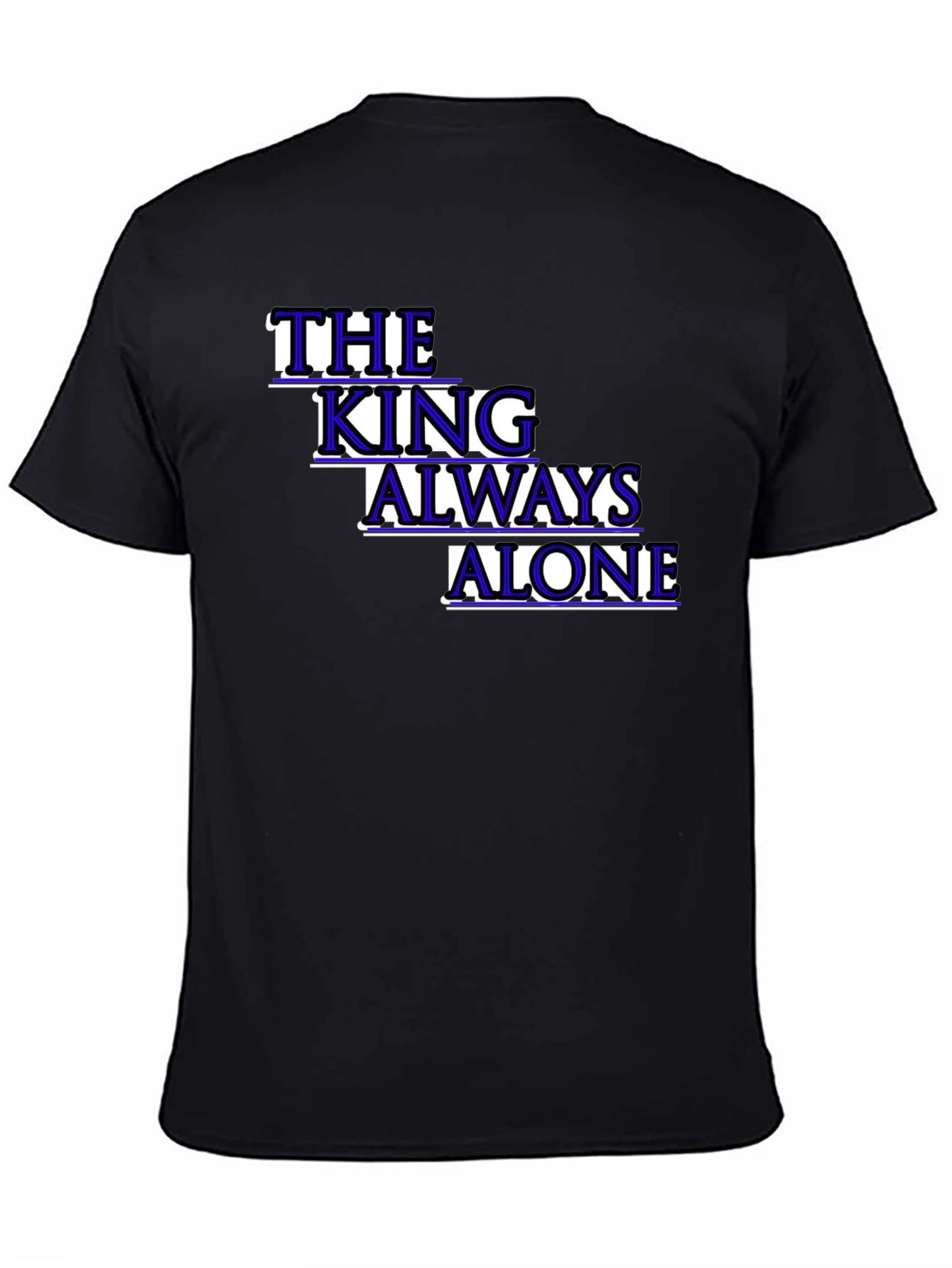 The King Always Alone Graphic Tee