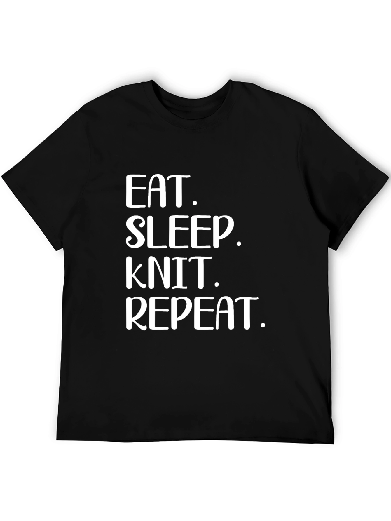 Eat Sleep Knit Repeat T-Shirt