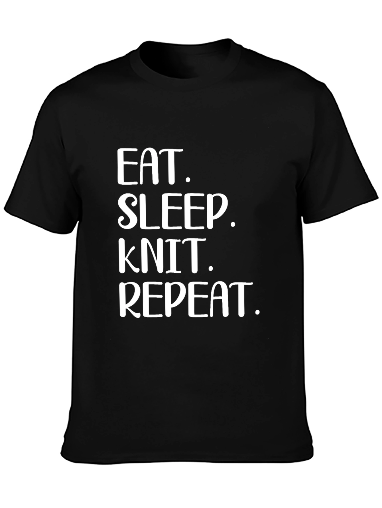 Eat Sleep Knit Repeat T-Shirt