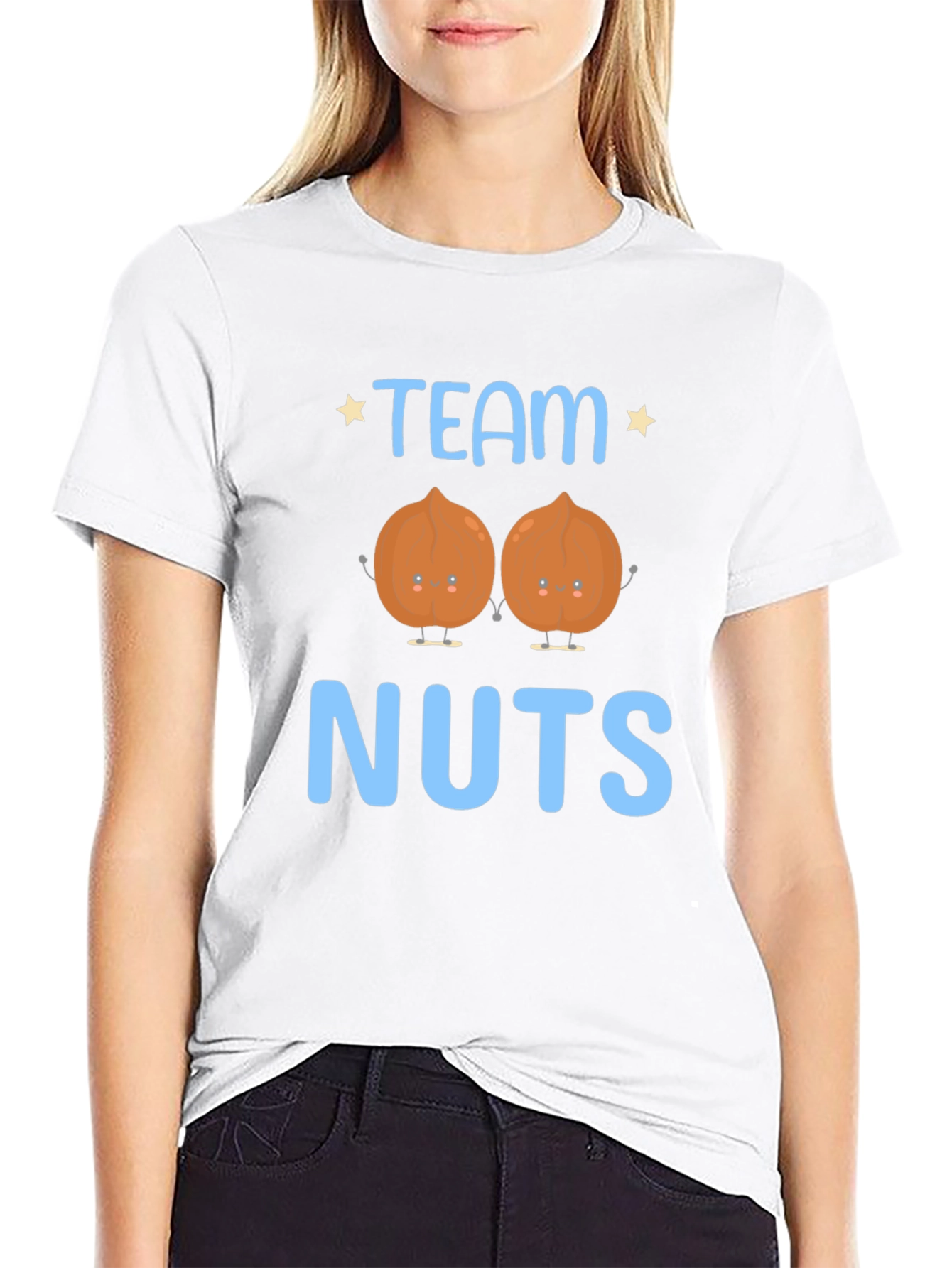 Team Nuts T-Shirt: Funny Graphic Tee