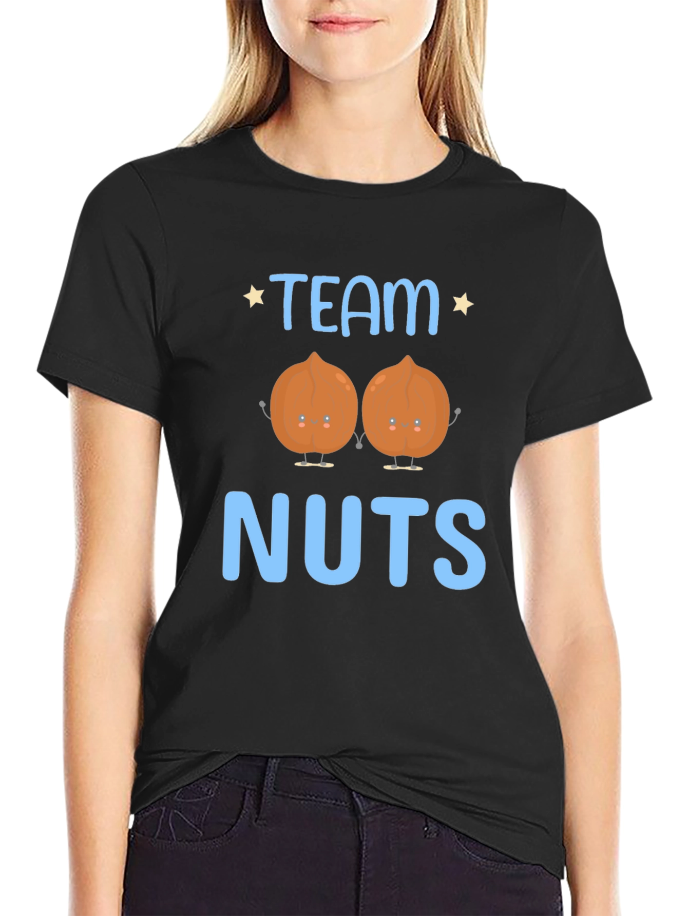 Team Nuts T-Shirt: Funny Graphic Tee