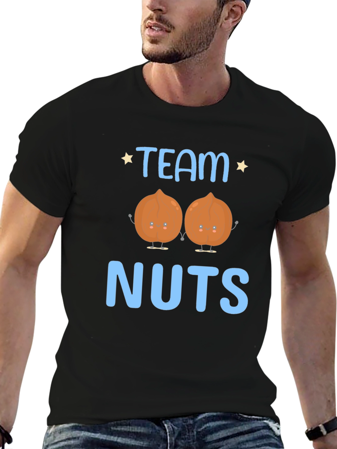 Team Nuts T-Shirt: Funny Graphic Tee