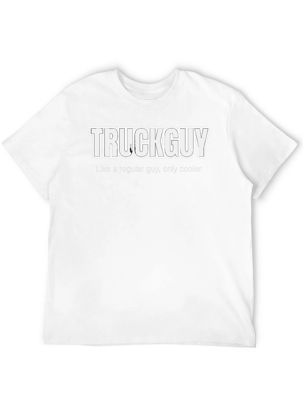 Truckguy Graphic Tee - Cool Trucker Humor