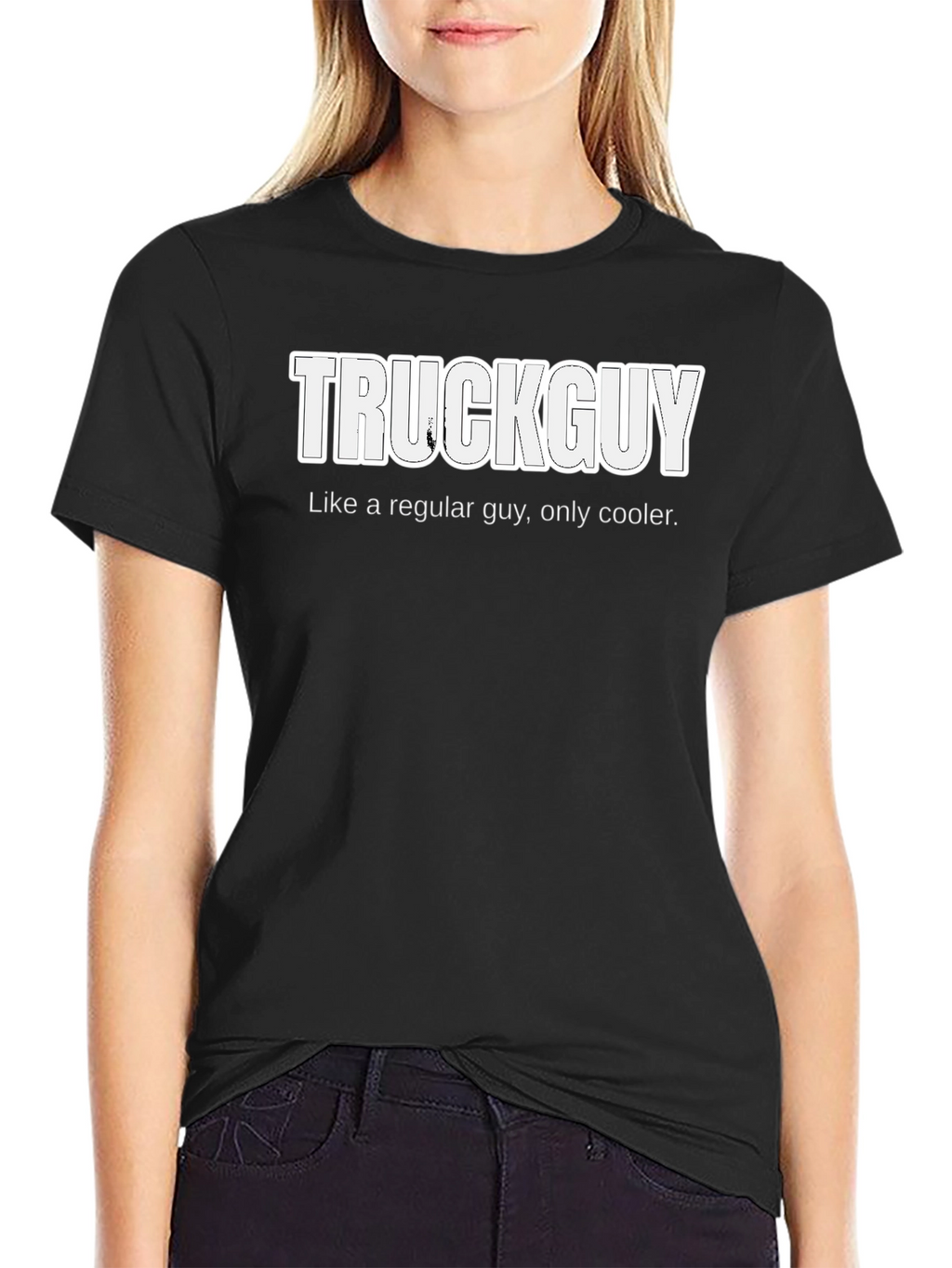 Truckguy Graphic Tee - Cool Trucker Humor