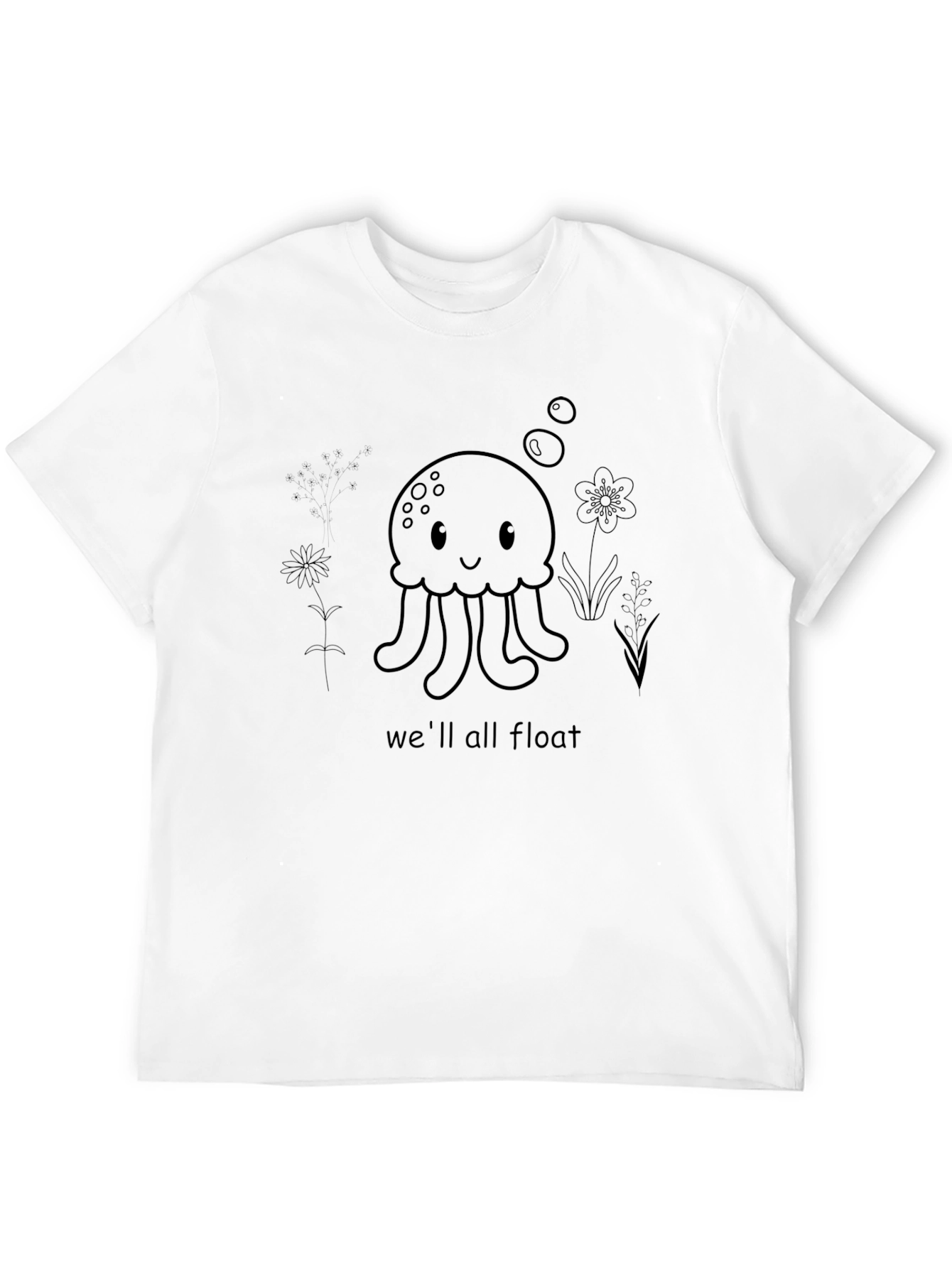 Cute Octopus T-Shirt - Well All Float