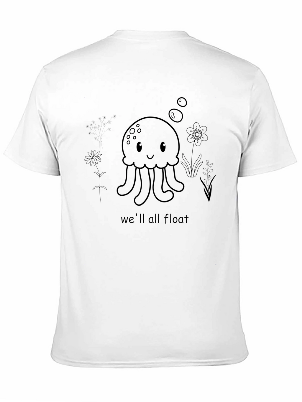 Cute Octopus T-Shirt - Well All Float