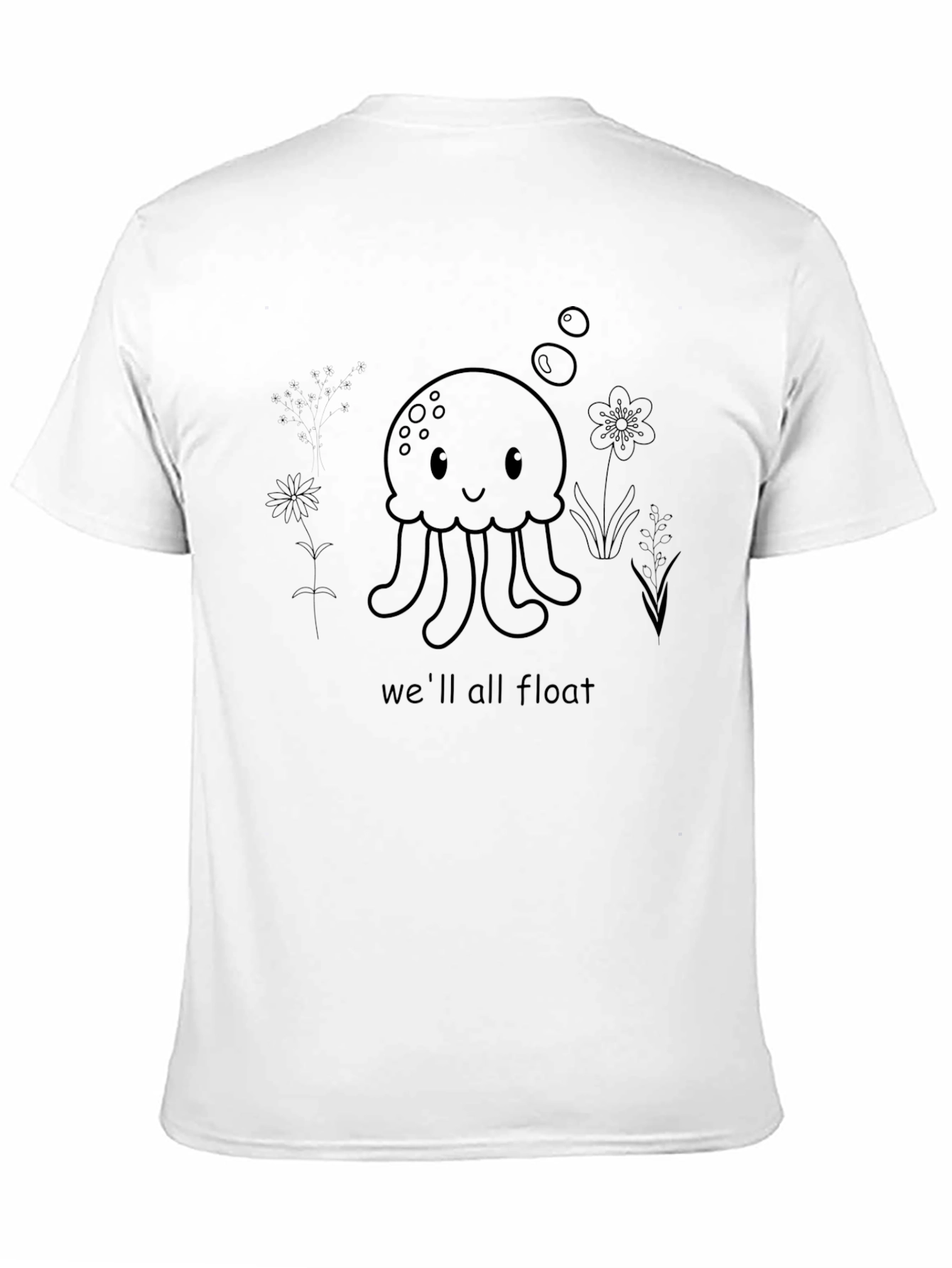 Cute Octopus T-Shirt - Well All Float