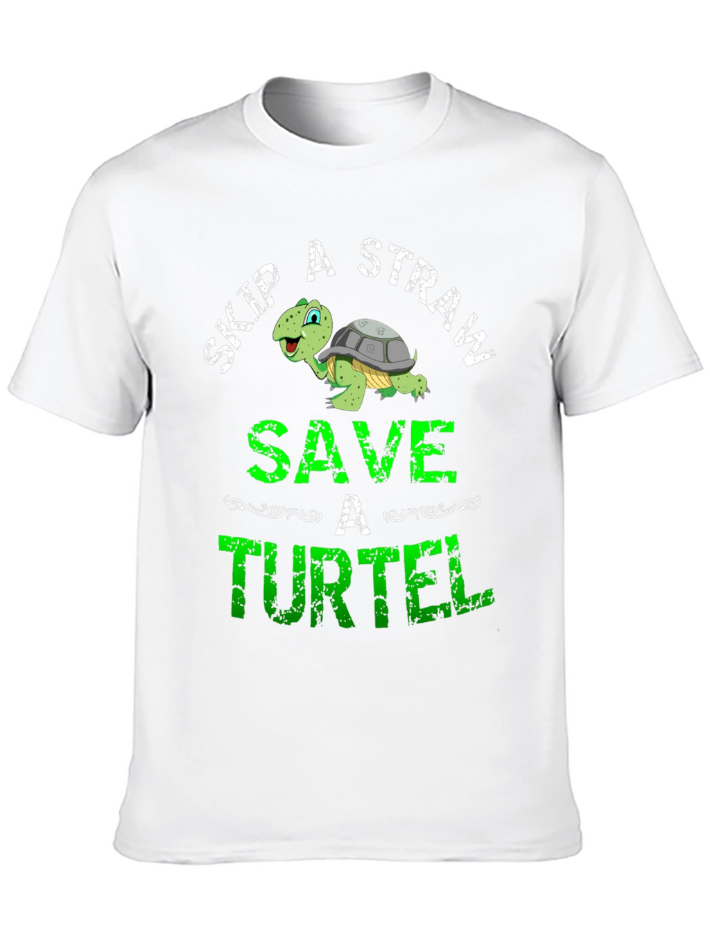 Skip a Straw Save a Turtel T-Shirt