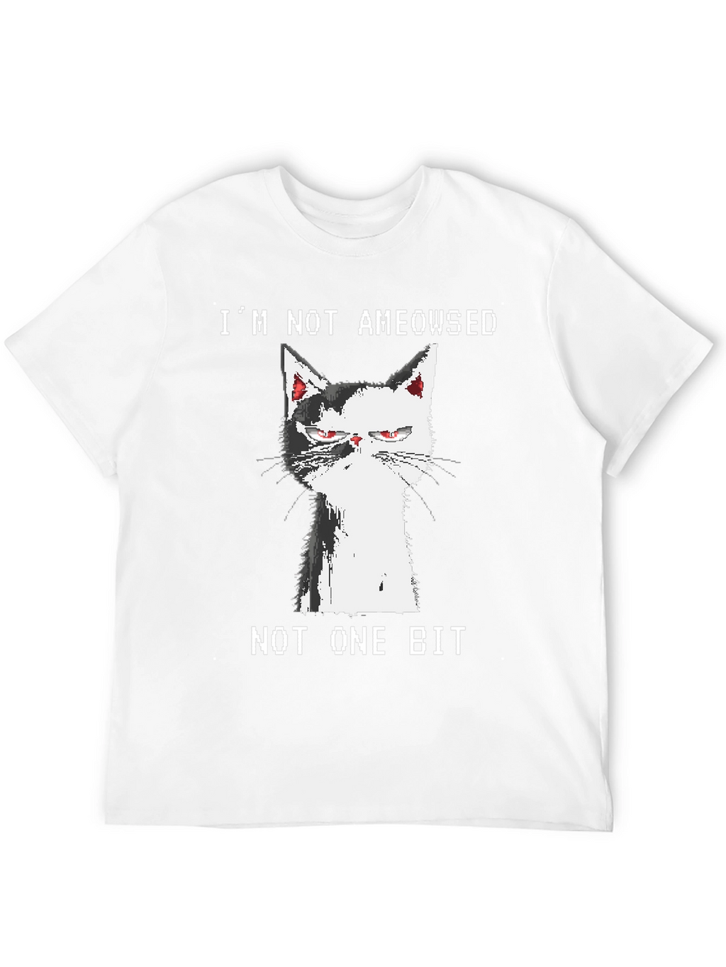 Grumpy Cat Graphic Tee - Im Not Ameowsed