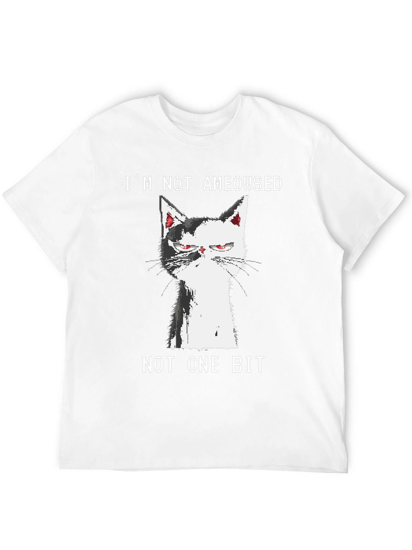 Grumpy Cat Graphic Tee - Im Not Ameowsed