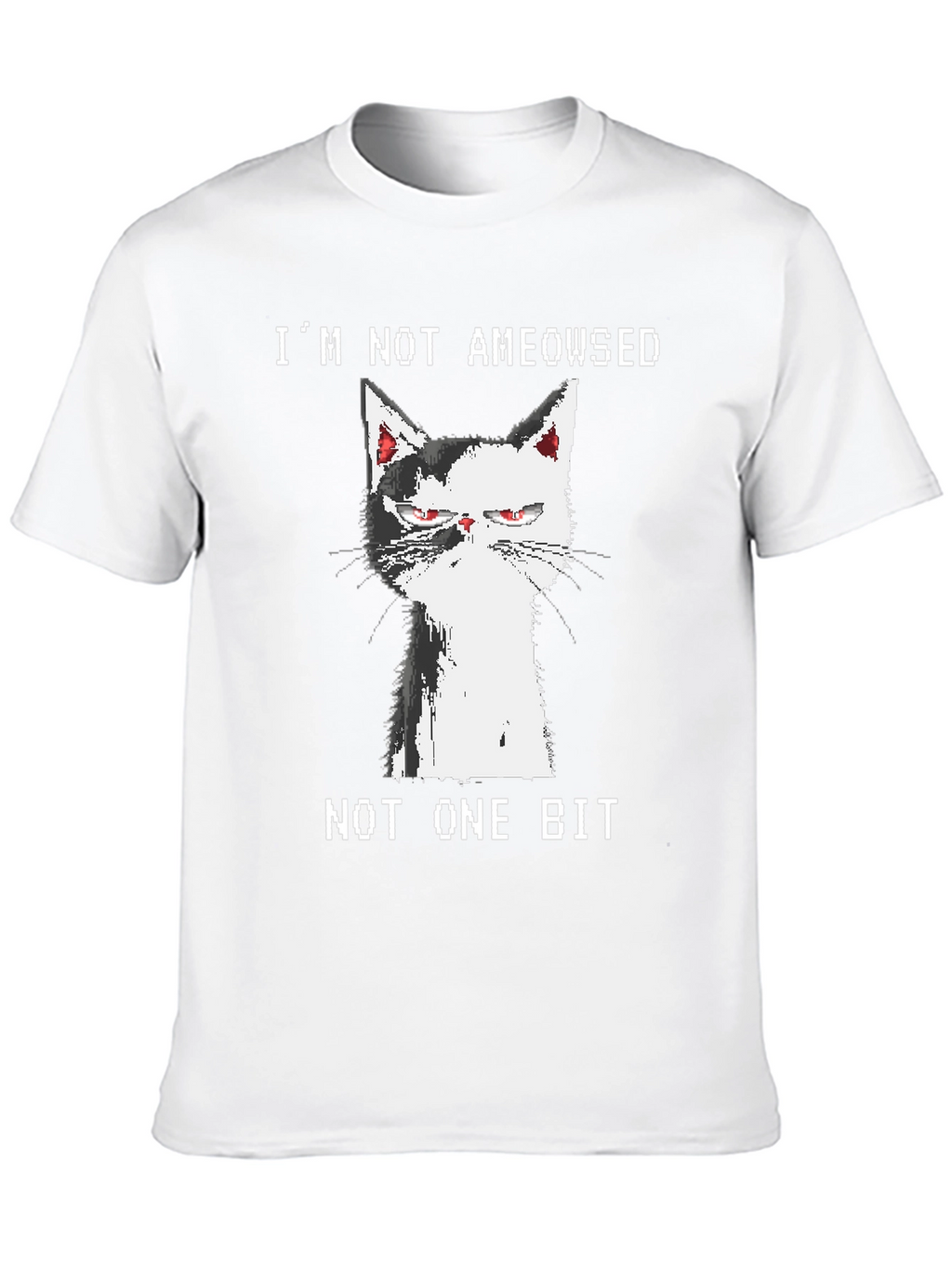 Grumpy Cat Graphic Tee - Im Not Ameowsed