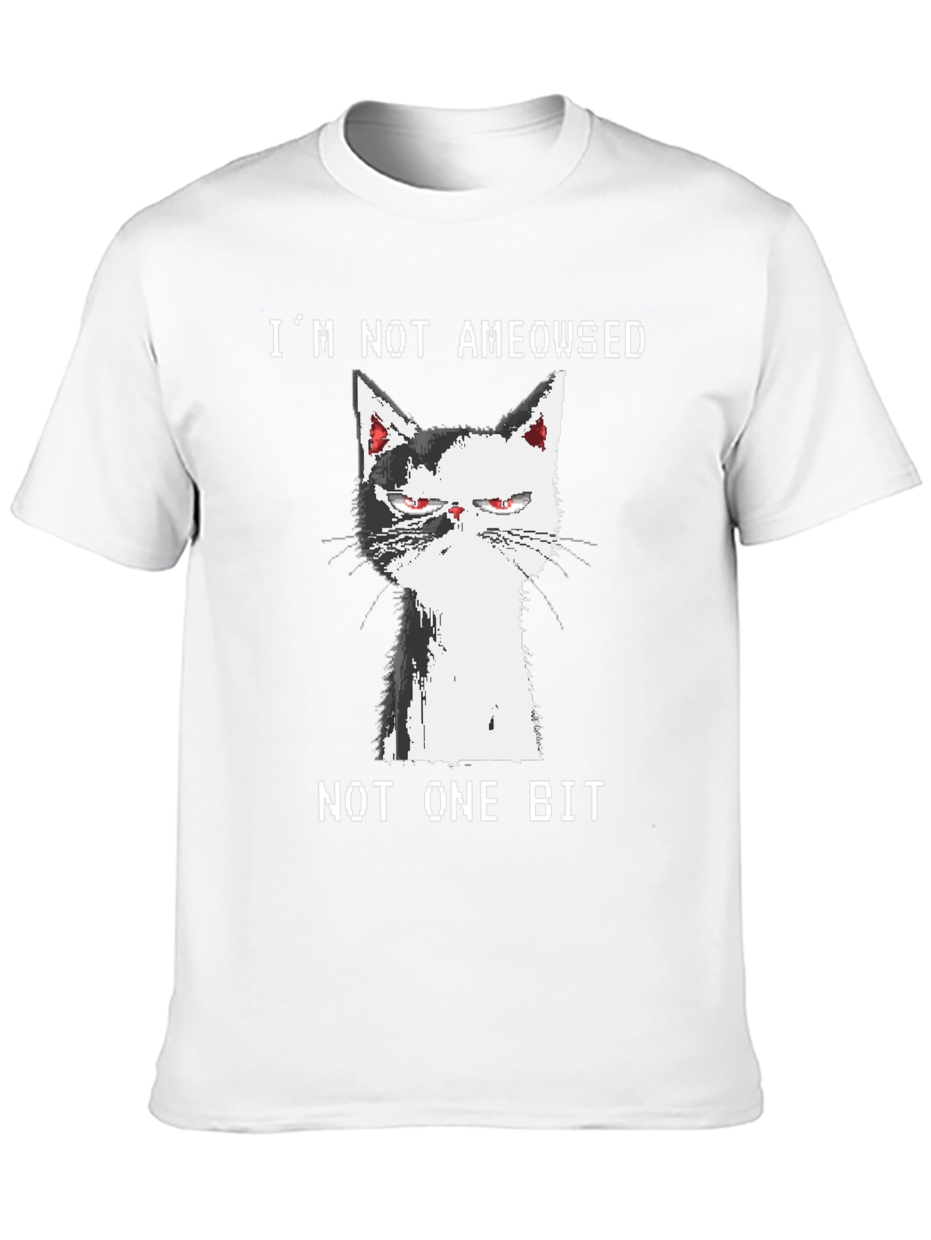 Grumpy Cat Graphic Tee - Im Not Ameowsed