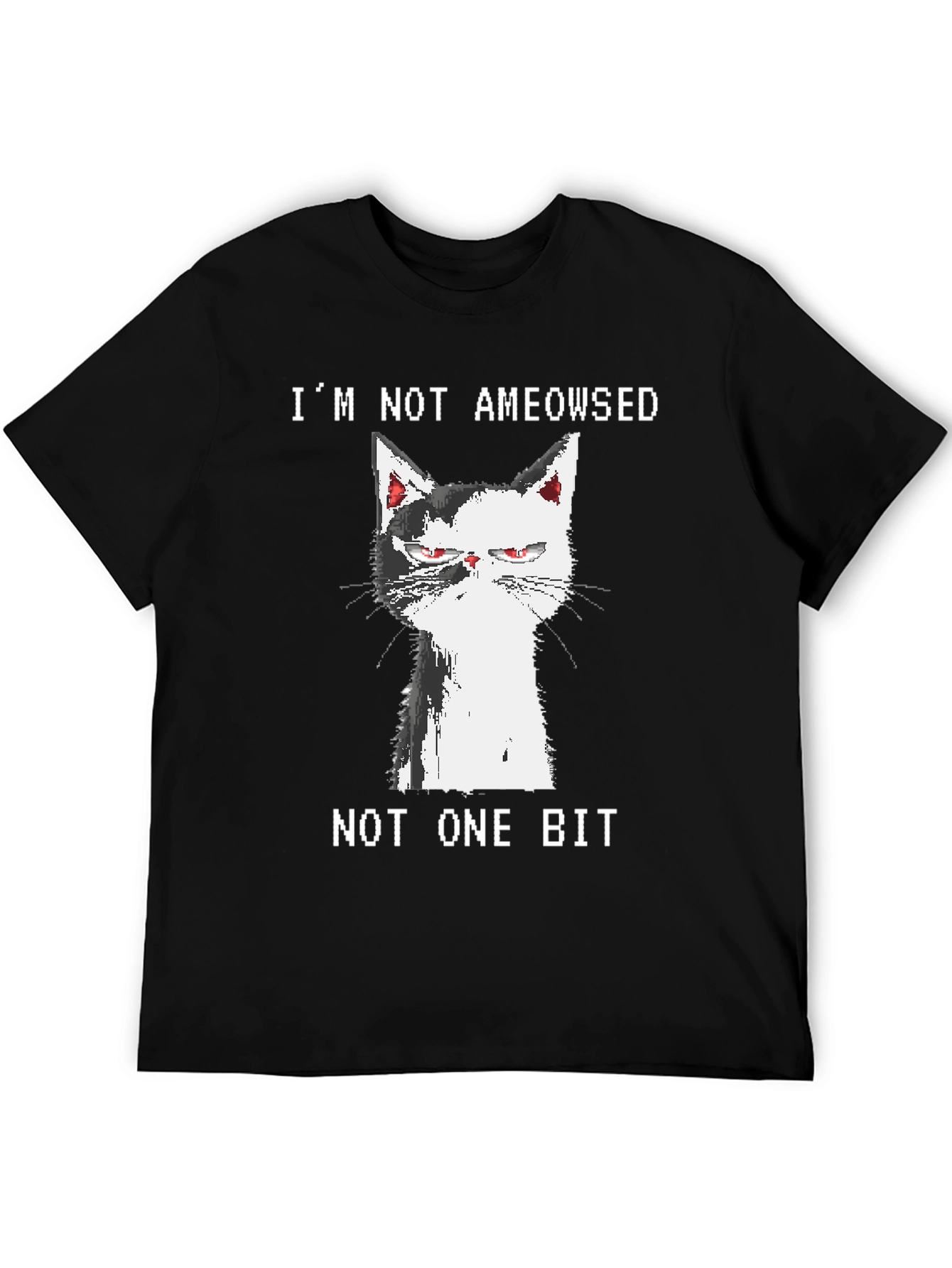 Grumpy Cat Graphic Tee - Im Not Ameowsed
